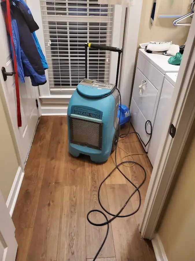 Commercial dehumidifier deployed for Flood Damage Cleanup in Pendleton