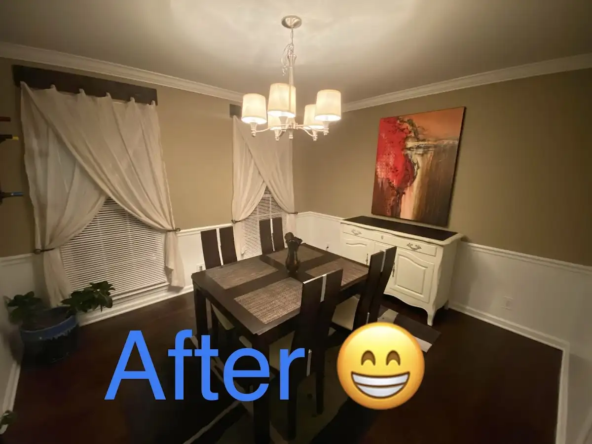 Professional dining room restoration after water damage in Pendleton
